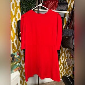 Elegant Red Women's Dress